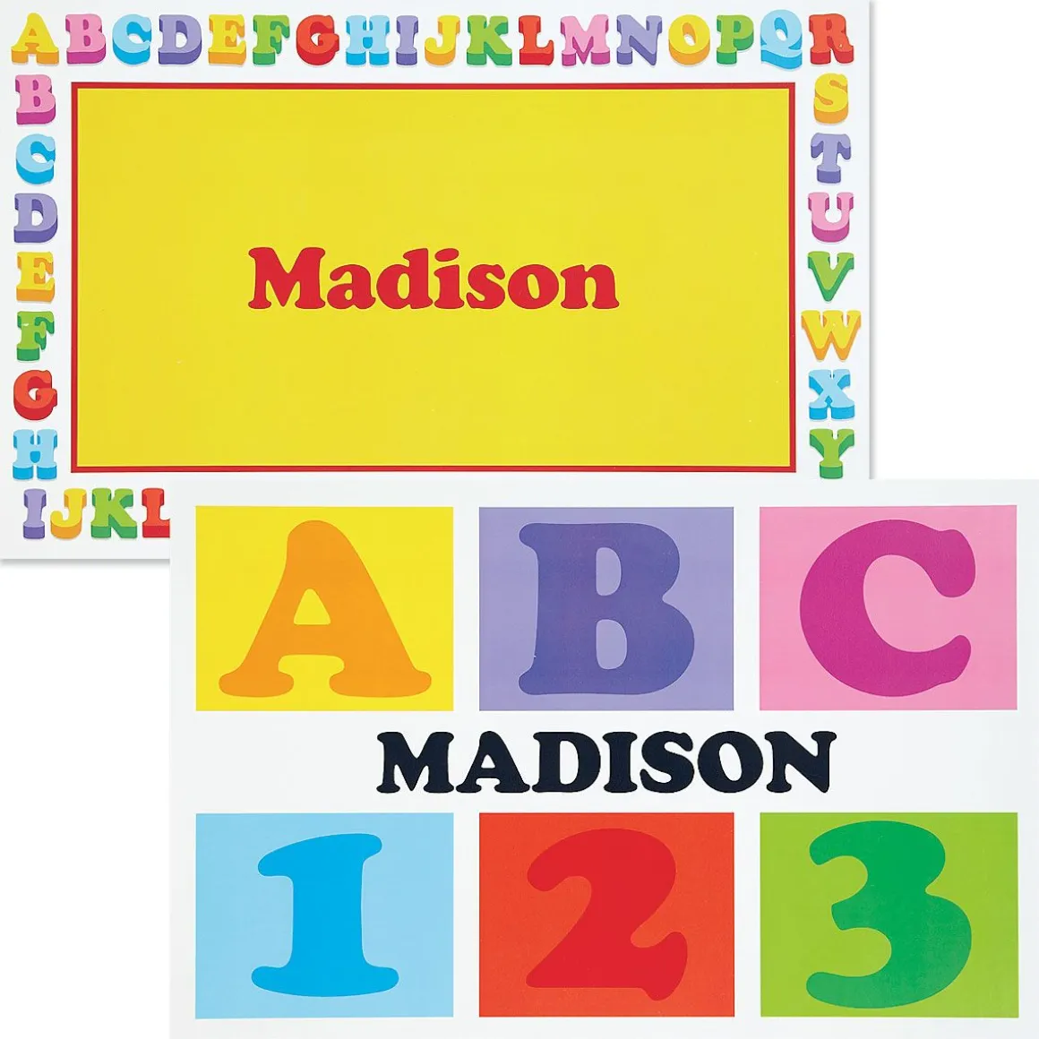 ABC Placemat