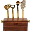 Acacia Sidecar Brass Personalized Barware