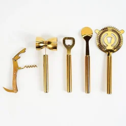 Acacia Sidecar Brass Personalized Barware