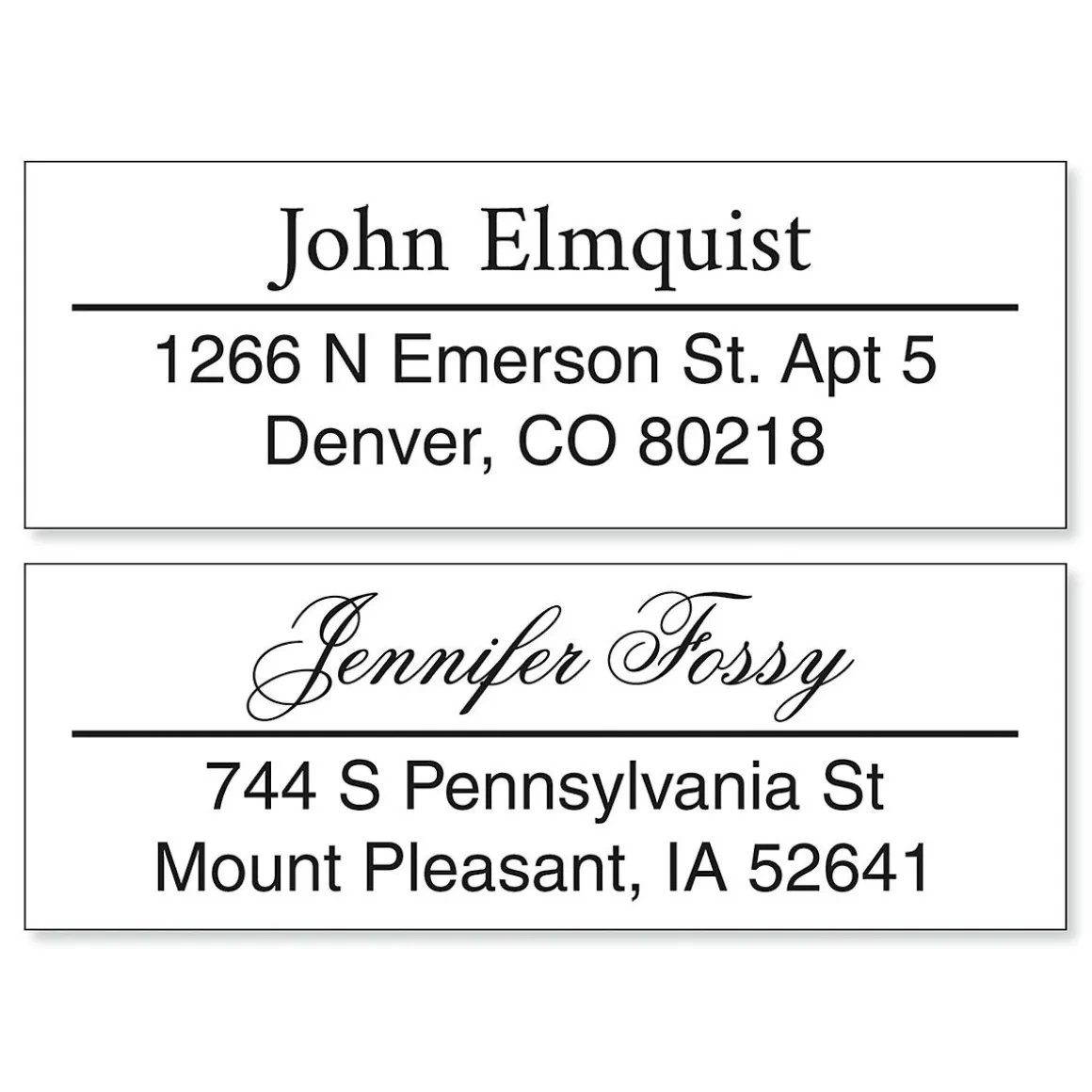Accent Line Stamper
