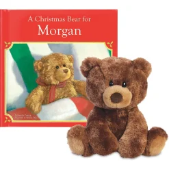 A Christmas Bear For Me with Plush Bear Personalized Storybook