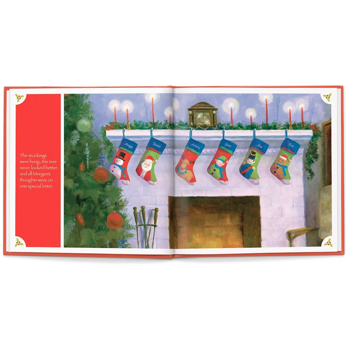 A Christmas Bear For Me with Plush Bear Personalized Storybook