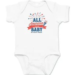 All American Baby Bodysuit Romper