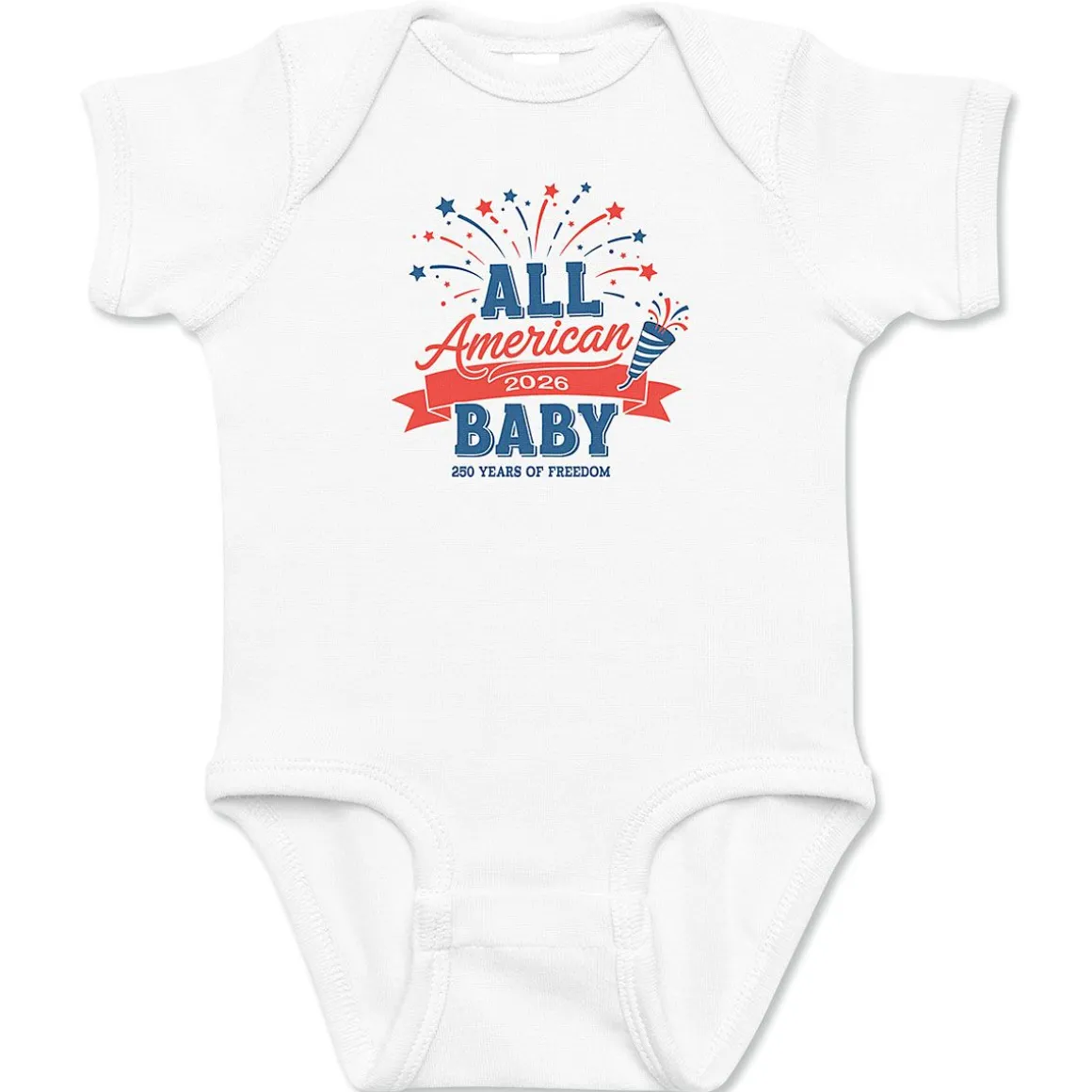 All American Baby Bodysuit Romper