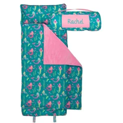 All-Over Mermaid Print Personalized Nap Mat by Stephen Joseph®