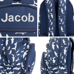 All-Over Shark Personalized Backpack