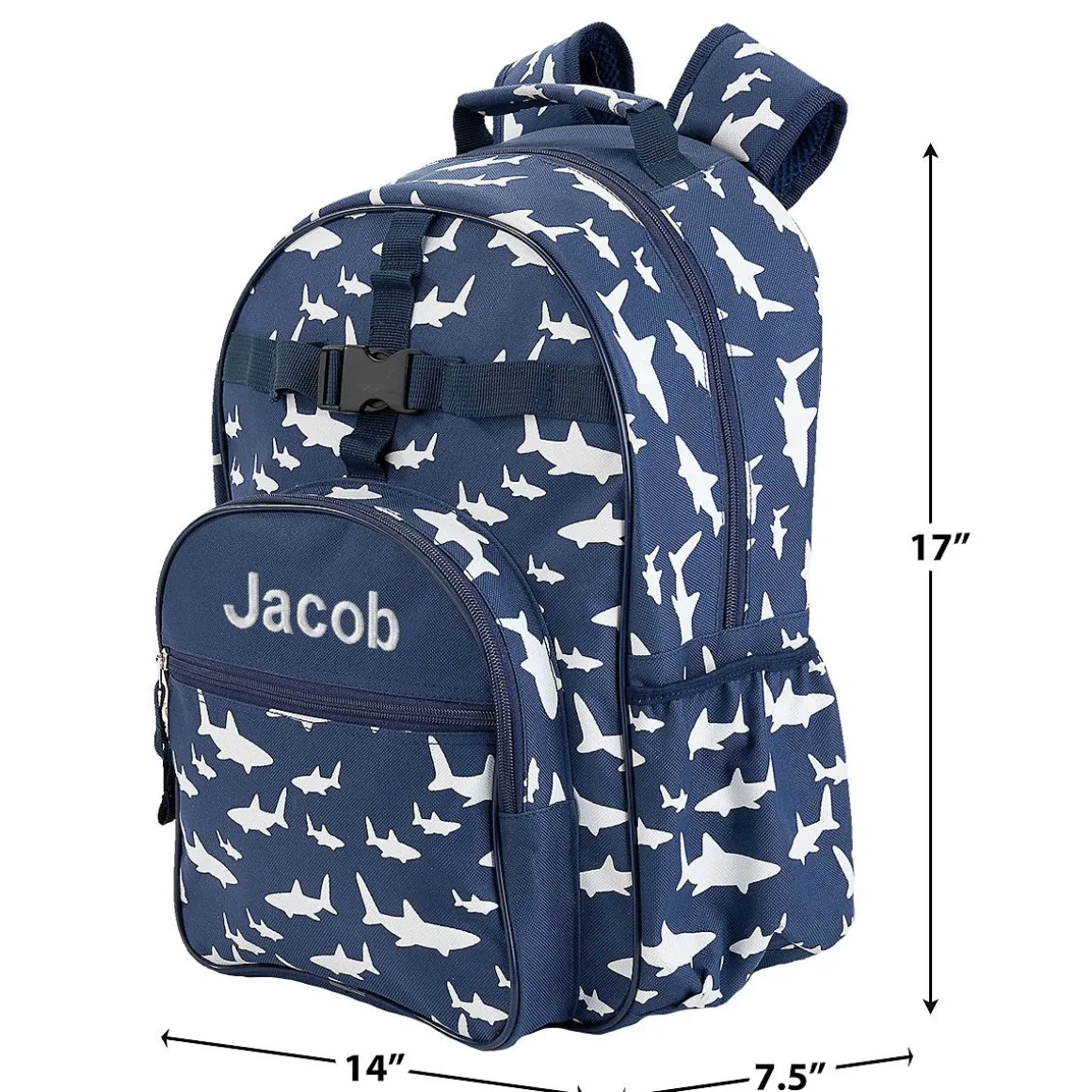 All-Over Shark Personalized Backpack