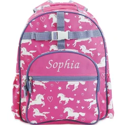 All-Over Unicorn Personalized Backpack