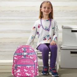 All-Over Unicorn Personalized Backpack