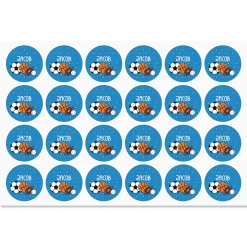 All Sports Personalized Stickers