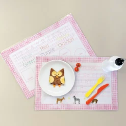 Alphabet Numbers & Colors Personalized Placemats