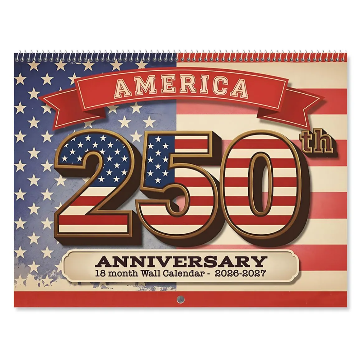 Americana 18 Month Calendar