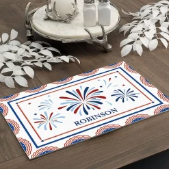 Americana Personalized Placemat Pad