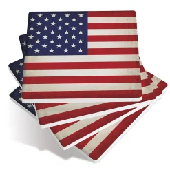 American Flag Coasters