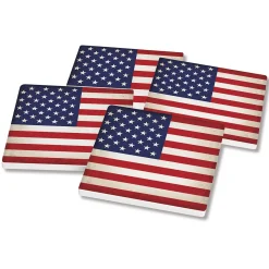 American Flag Coasters