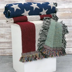 American Flag Personalized Blanket