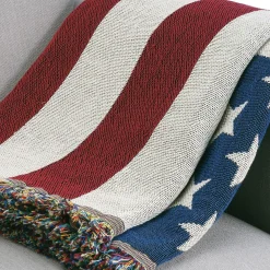 American Flag Personalized Blanket