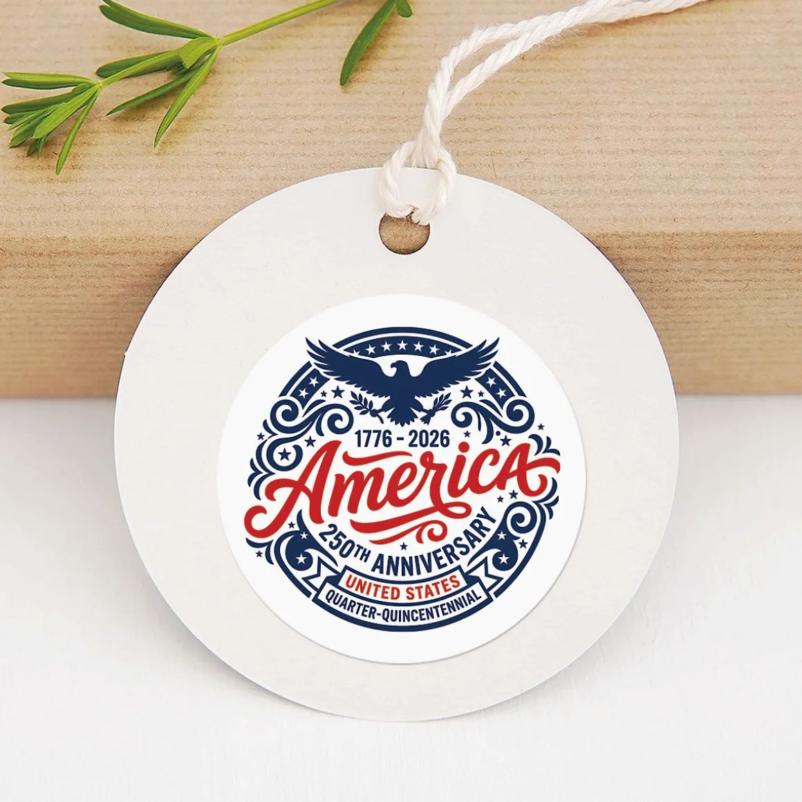 America 250th Anniversary Rolled Stickers