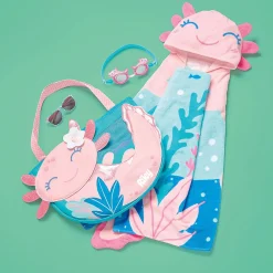 Axolotl Personalized Beach Tote with Sand Toys by Stephen Joseph®