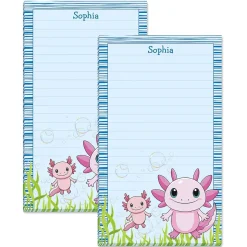 Axolotl Personalized Notepad