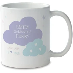 Baby Girl Personalized Photo Mug