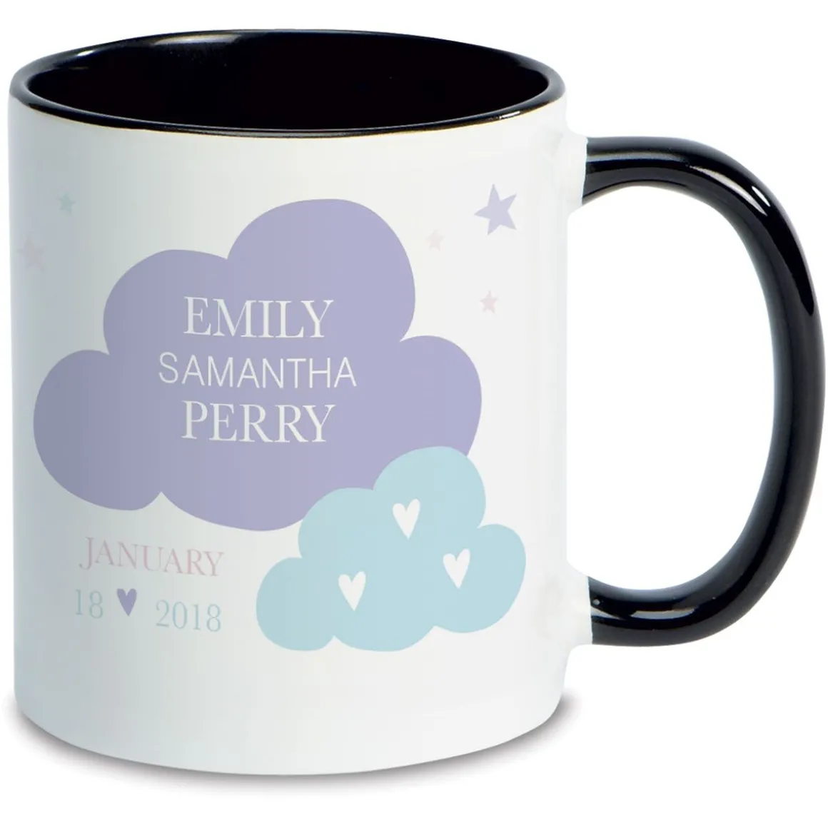 Baby Girl Personalized Photo Mug