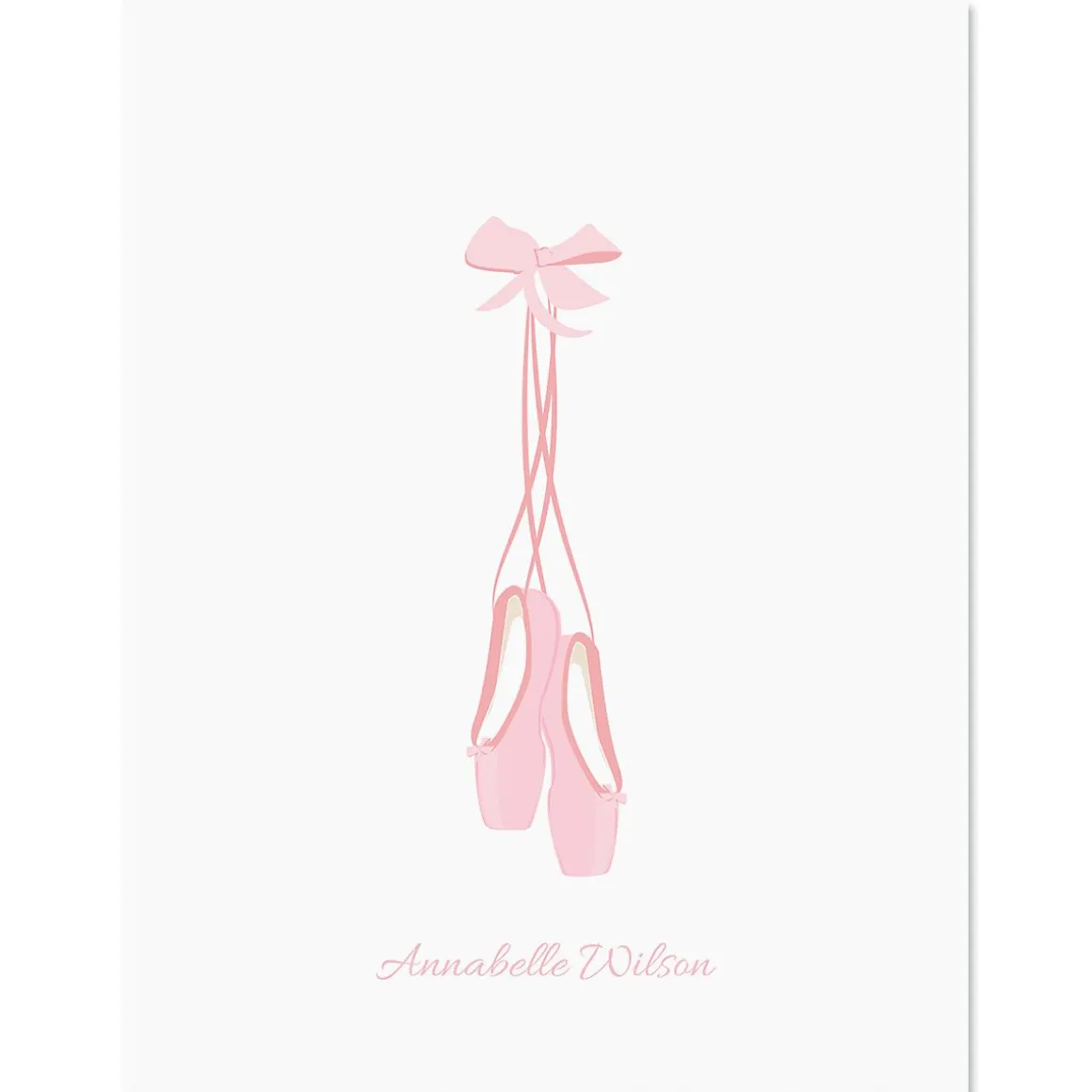 Ballet Slippers Note Cards