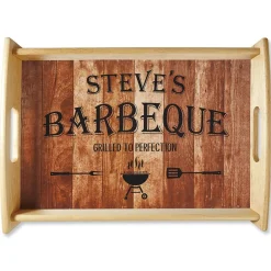 Barbeque Personalized Serving Tray