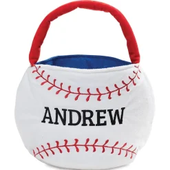 Baseball Halloween Personalized Treat Bag