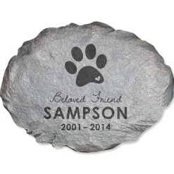 Beloved Friend Personalized Pet Memorial Stone