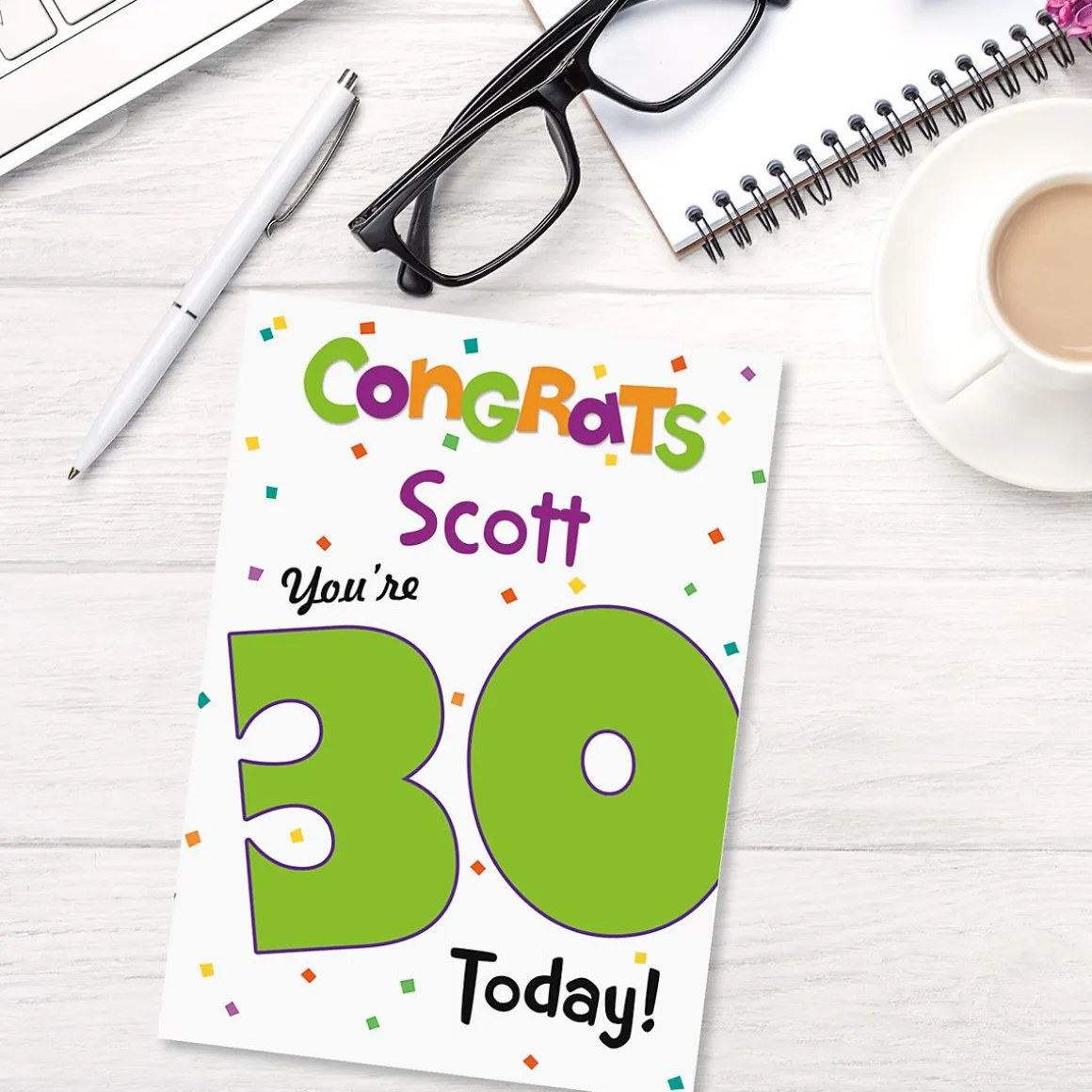 Big Birthday Birthday Personalized Card