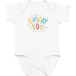 Birthday Boy Baby Bodysuit Romper