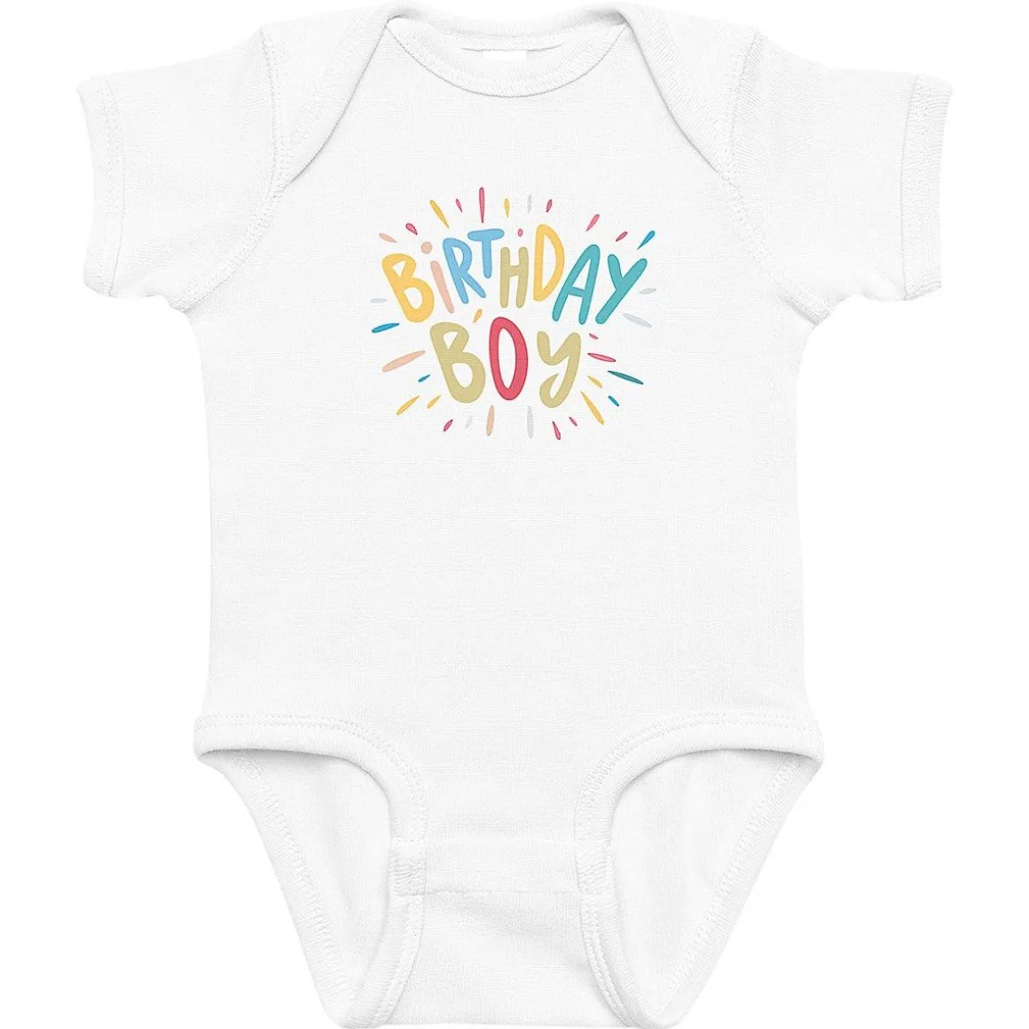 Birthday Boy Baby Bodysuit Romper