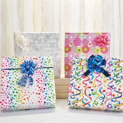 Birthday Confetti Jumbo Rolled Gift Wrap