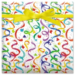 Birthday Confetti Jumbo Rolled Gift Wrap