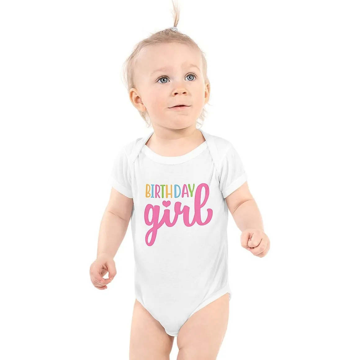 Birthday Girl Baby Bodysuit Romper