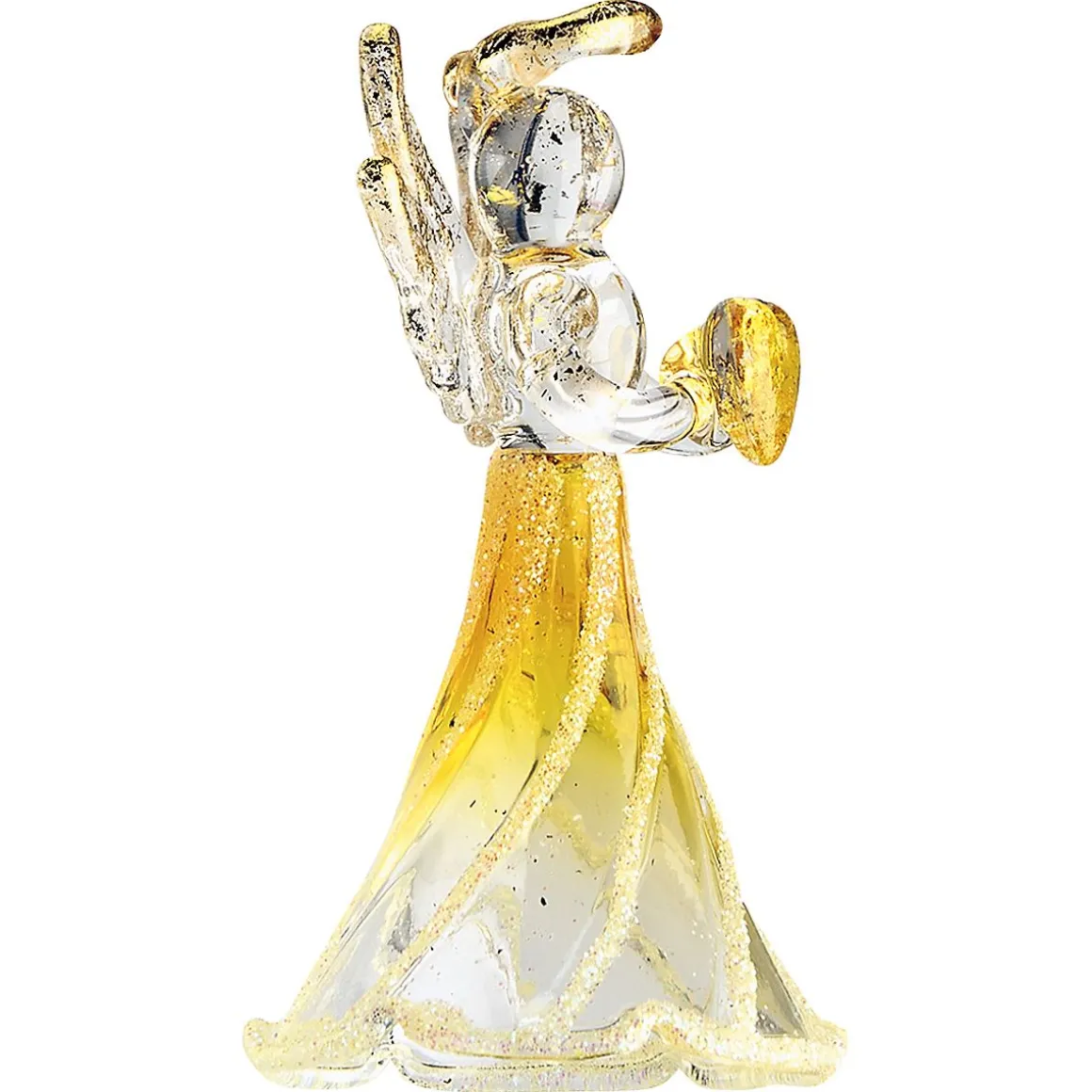 Birthstone Angel Glass Ornaments