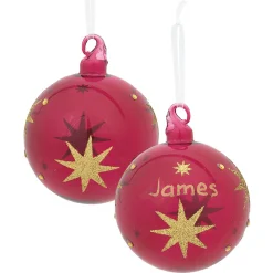 Birthstone Personalized Ornament