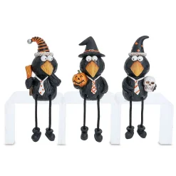 Black Crows Shelf-Sitter Figurines
