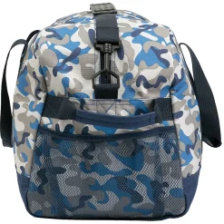 Blue Camo Personalized Duffel Bag