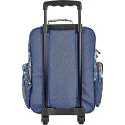 Blue Camo Personalized Rolling Luggage
