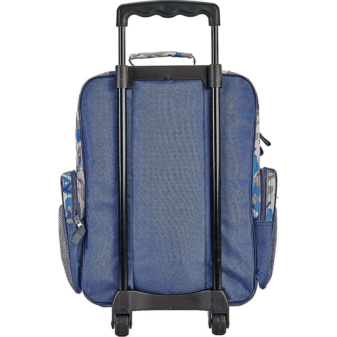 Blue Camo Personalized Rolling Luggage
