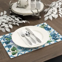 Blue Hydrangea Disposable Placemat Pad
