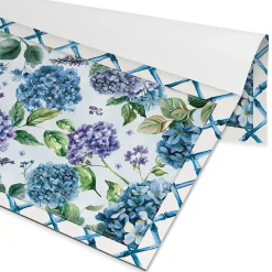 Blue Hydrangea Disposable Placemat Pad