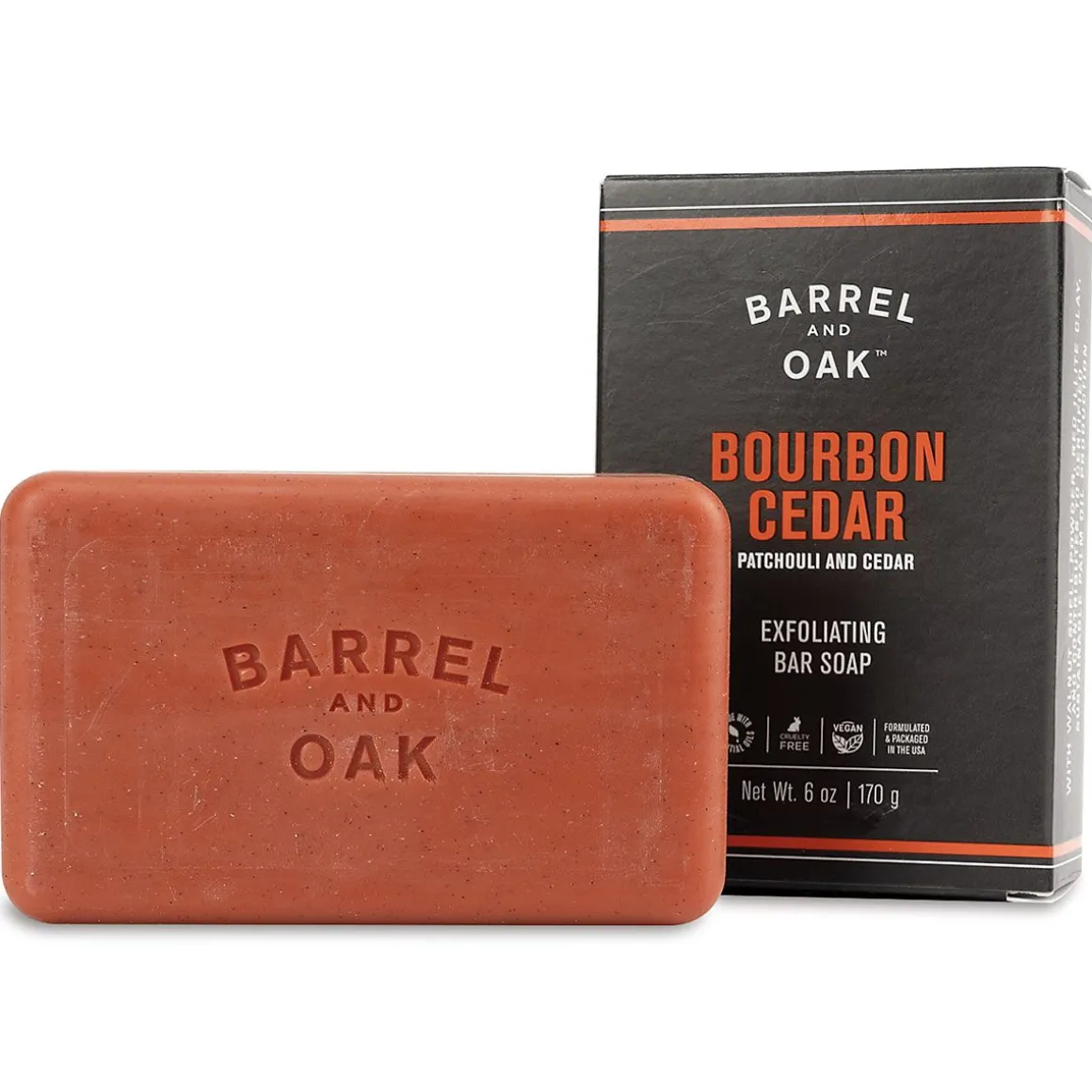 Bourbon Cedar Soap Bar