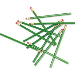 #2 Bright Green Personalized Hardwood Pencils