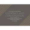 Brilliant Triangle Personalized Scallop Invitations