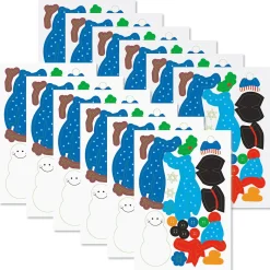 Build-a-Snowman Sticker Sheets