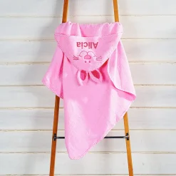 Bunny Hooded Animal Personalized Towel