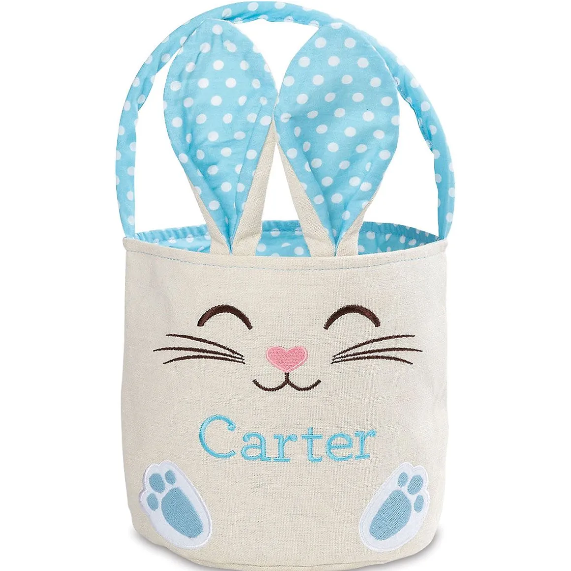 Bunny with Ears Personalized Easter Basket